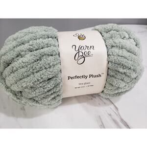 Yarn Bee Perfectly‎ Plush Yarn Sea Glass Green Light Pastel